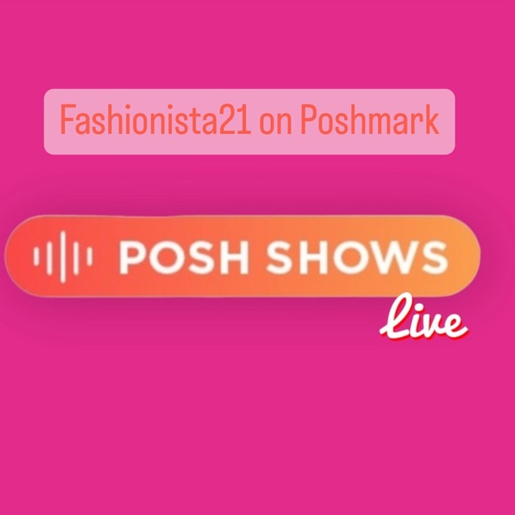 Posh Party Other - I AM LIVE Thursday SATURDAY 9 pm est LIVE SELLING clothes shoes bags ALL STARTS
